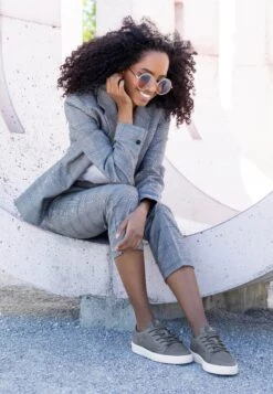 Giesswein Wool SneakerSneakers BasseSchiefer Donna Sneakers GI111A029-C11