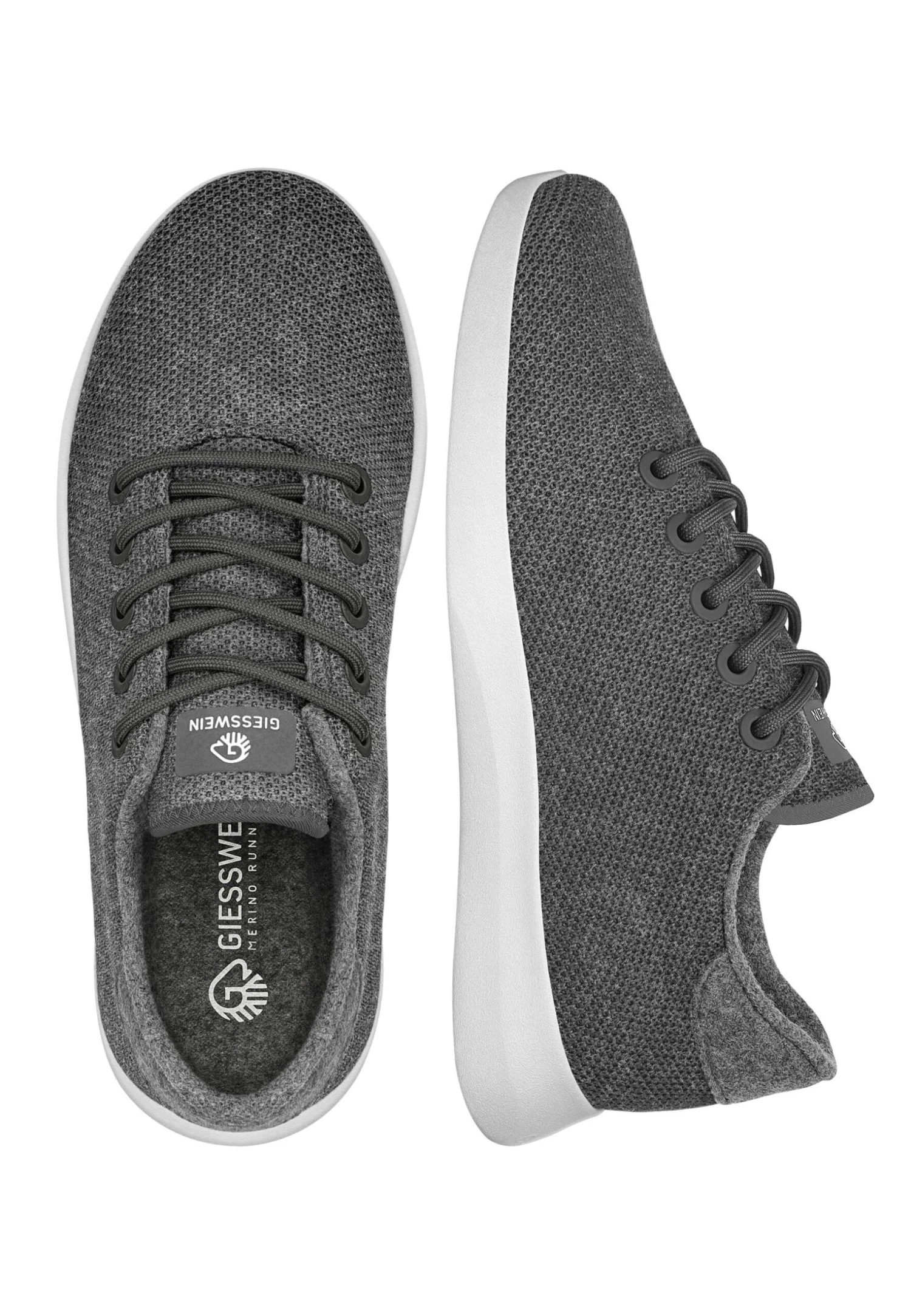 Giesswein Merino Wool Knit Women - Sneakers Basse - Gray 5 Giesswein Merino Wool Knit Women - Sneakers Basse - Gray - immagine 3
