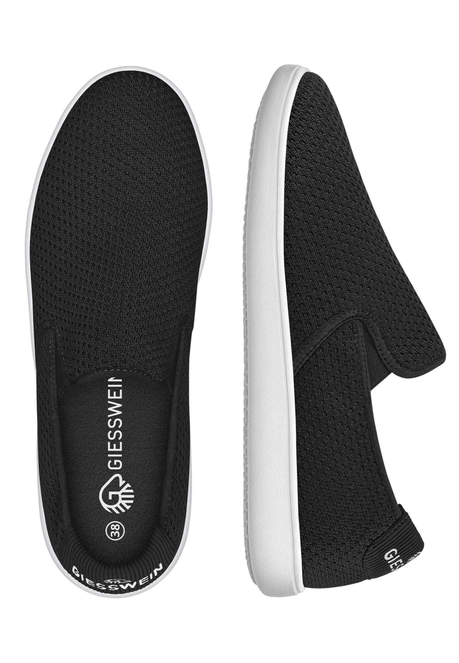 Giesswein Wood Sneaker Slip-On - Scarpe Senza Lacci - Schwarz 7 Giesswein Wood Sneaker Slip-On - Scarpe Senza Lacci - Schwarz - immagine 5