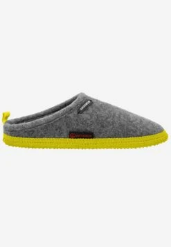 Giesswein Woolpops - Pantofole - Hellgrau Lime -Il Mondo Delle Scarpe 82d3ae091e3a4338a3eefa9e4272db7f