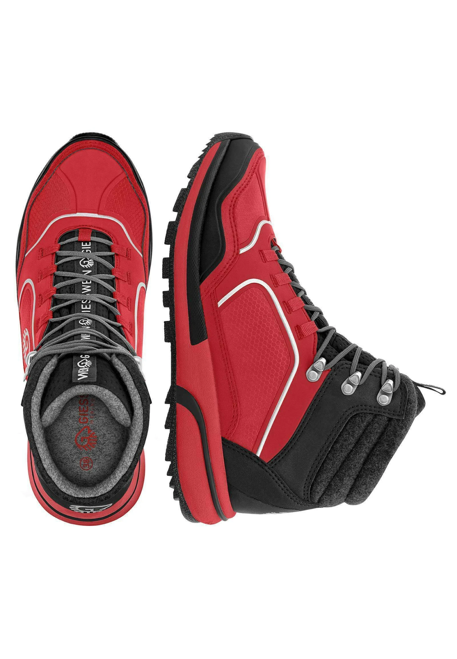 Giesswein Cross X AlpineScarpa Da HikingFlammenrot Uomo Scarpe GI142A000-G11 5 Giesswein Cross X AlpineScarpa Da HikingFlammenrot Uomo Scarpe GI142A000-G11 - immagine 3