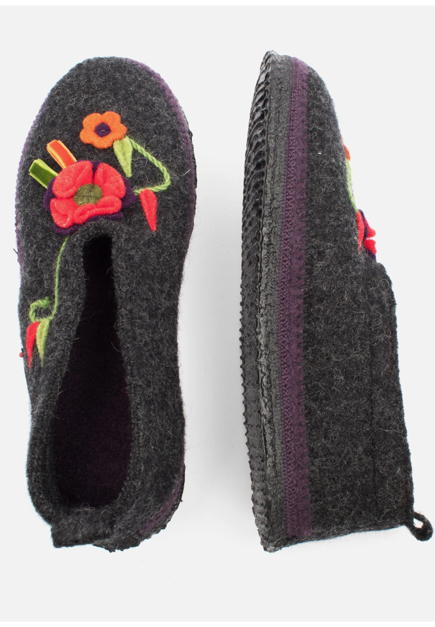 Giesswein TangerhuettePantofoleDark Grey Donna Pantofole GI111D041-Q11 5 Giesswein TangerhuettePantofoleDark Grey Donna Pantofole GI111D041-Q11 - immagine 3