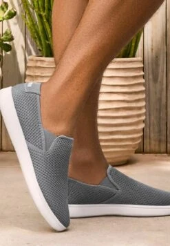 Giesswein Wood Sneaker Slip-OnScarpe Senza LacciSchiefer Uomo Scarpe Basse GI112O00D-C11