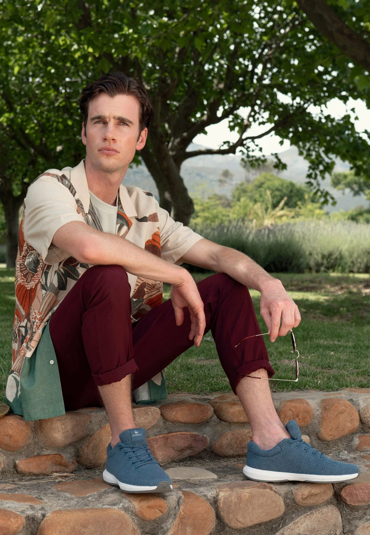 Giesswein Wood- Sneakers Basse - Denim