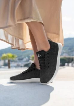 Giesswein Merino Wool Knit WomenSneakers BasseAnthracite Donna Sneakers GI111A01Q-Q12