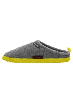 Giesswein Woolpops - Pantofole - Hellgrau Lime -Il Mondo Delle Scarpe f8ae1528c3ca48bda4b95ae20fb91ef0
