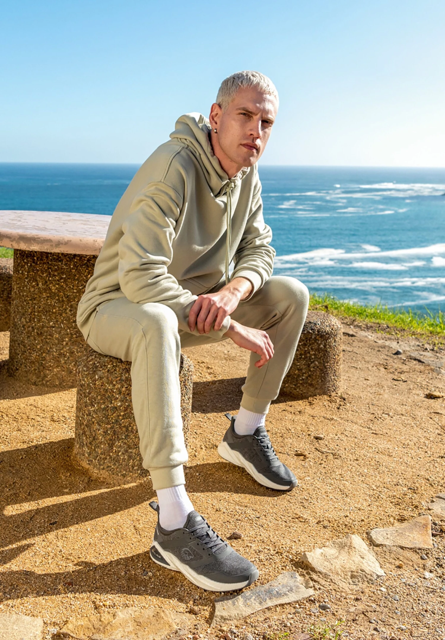 Giesswein Wool Peak Scarpe Running NeutreSchiefer Uomo Scarpe GI112O005-C11